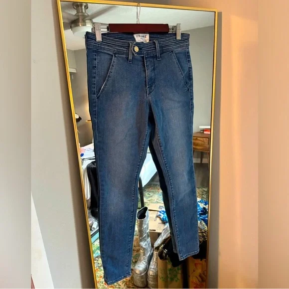 Bundle of 4 Name Brand Jeans, Rag & Bone, Frame, Paige - Picture 10 of 14